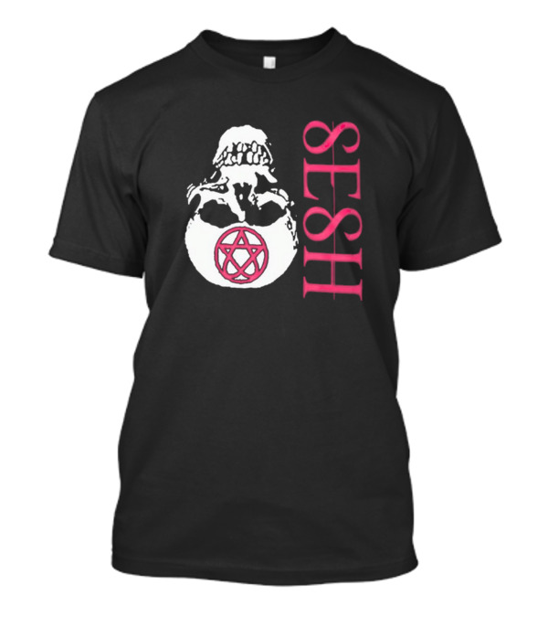 Seshagram 2024 Skull Pentagram SESH T-Shirt