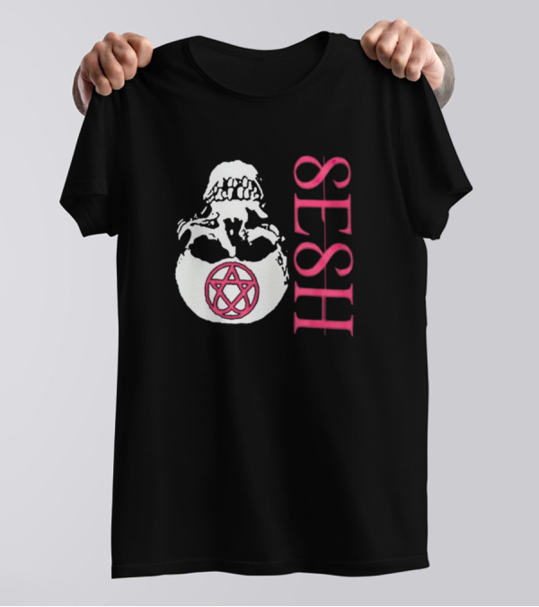 Seshagram 2024 Skull Pentagram SESH T-Shirt