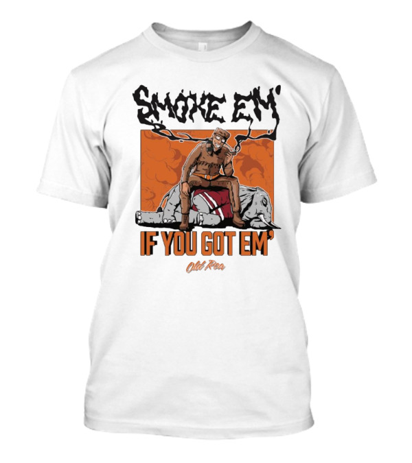 Tennessee Vols Vs Alabama Crimson Tide Smoke Em’ If You Got Em’ Old Row T-Shirt