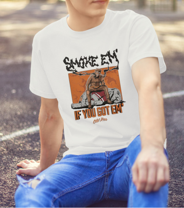 Tennessee Vols Vs Alabama Crimson Tide Smoke Em’ If You Got Em’ Old Row T-Shirt