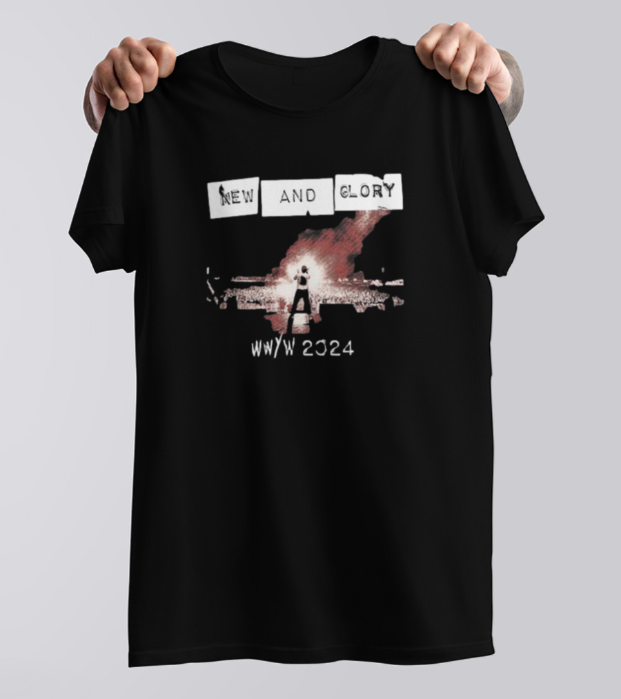 WWYW 2024 New And Glory Concert Stage Performance T-Shirt