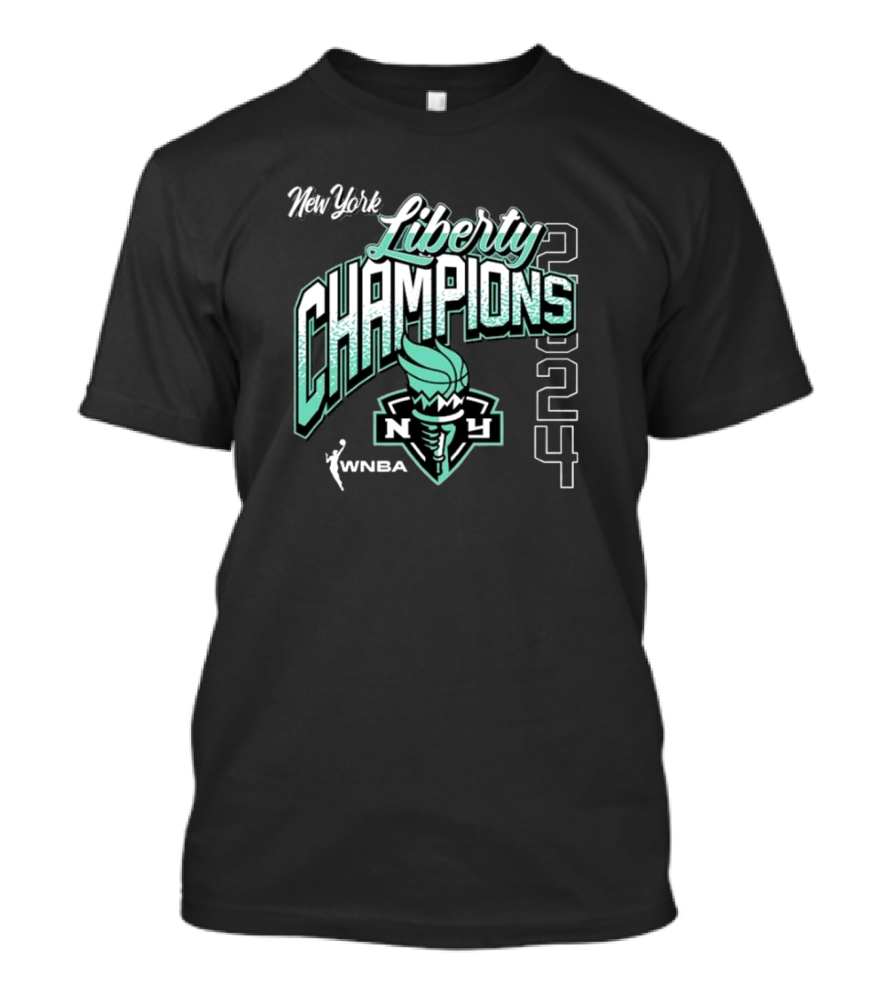 New York Liberty 2024 WNBA Champions T-Shirt