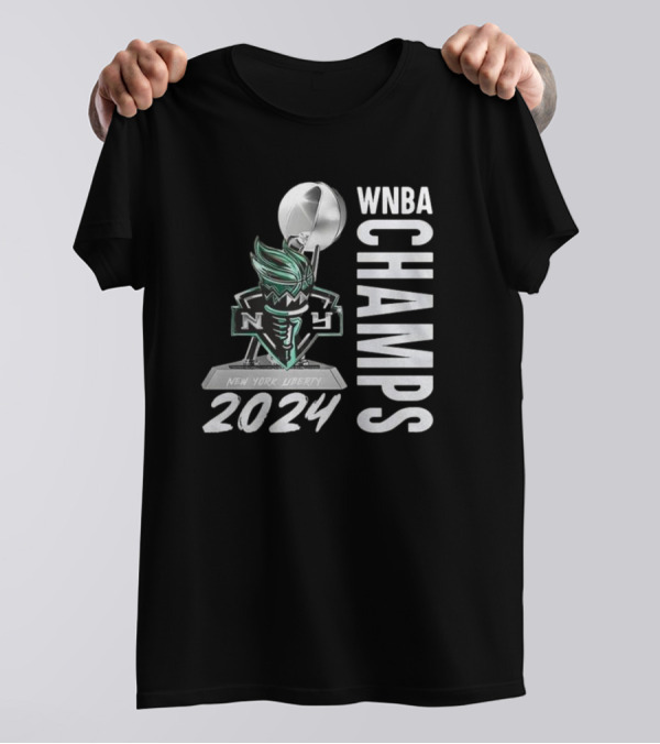 WNBA Champs 2024 New York Liberty NY Victory T-Shirt