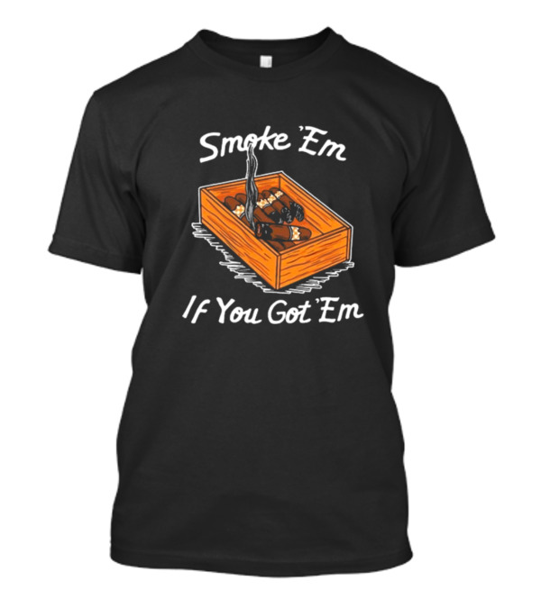 Tennessee Volunteers Cigar Box Smoke Em If You Got Em T-Shirt