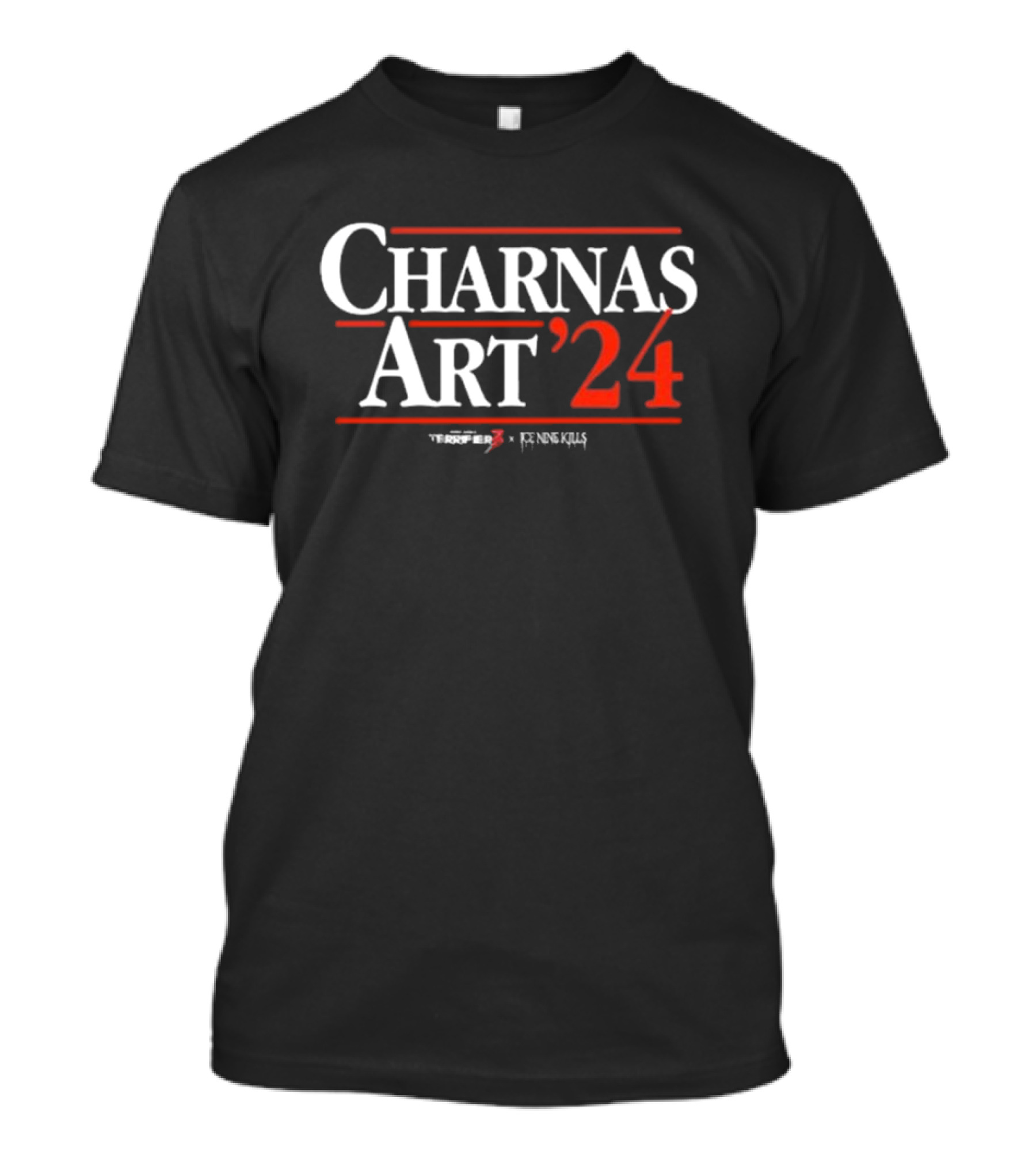 CHARNAS ART '24 Terrifier X Ice Nine Kills Collaboration T-Shirt