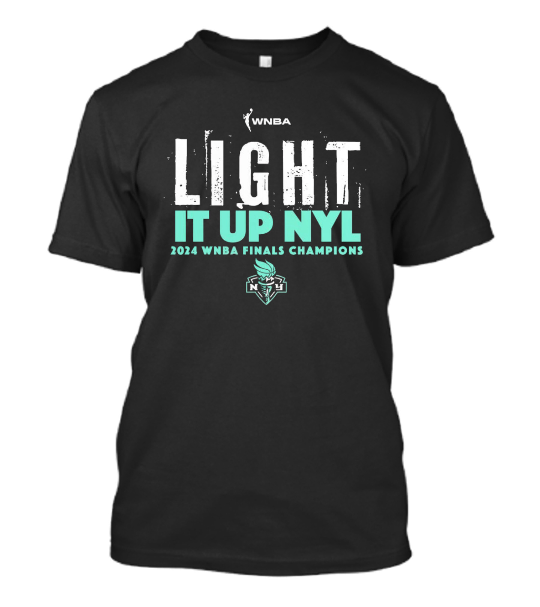 WNBA Light It Up NYL 2024 Finals Champions New York Liberty T-Shirt