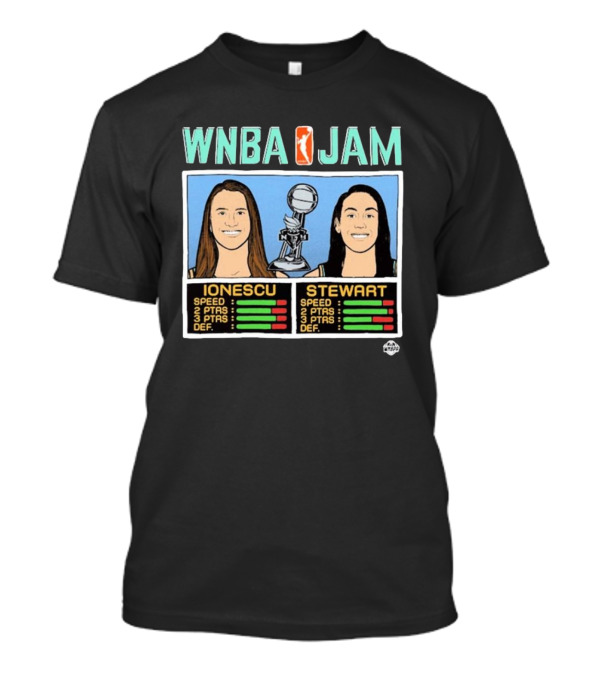 WNBA Jam Ionescu Stewart New York Liberty Champions T-Shirt