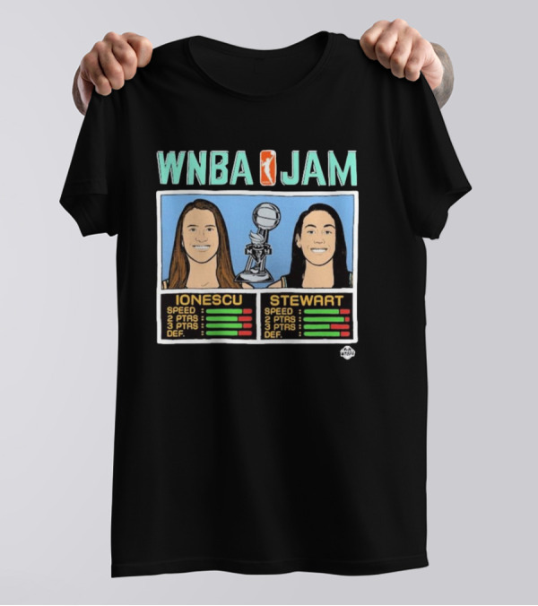 WNBA Jam Ionescu Stewart New York Liberty Champions T-Shirt