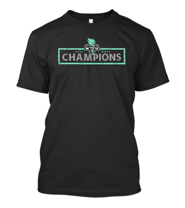 New York Liberty WNBA 2024 Champions Subway Tile Vintage T-Shirt