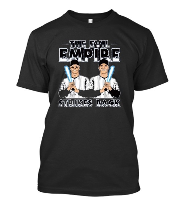 New York Yankees 2024 Aaron Judge Juan Soto The Evil Empire Strikes Back MLB Baseball T-Shirt