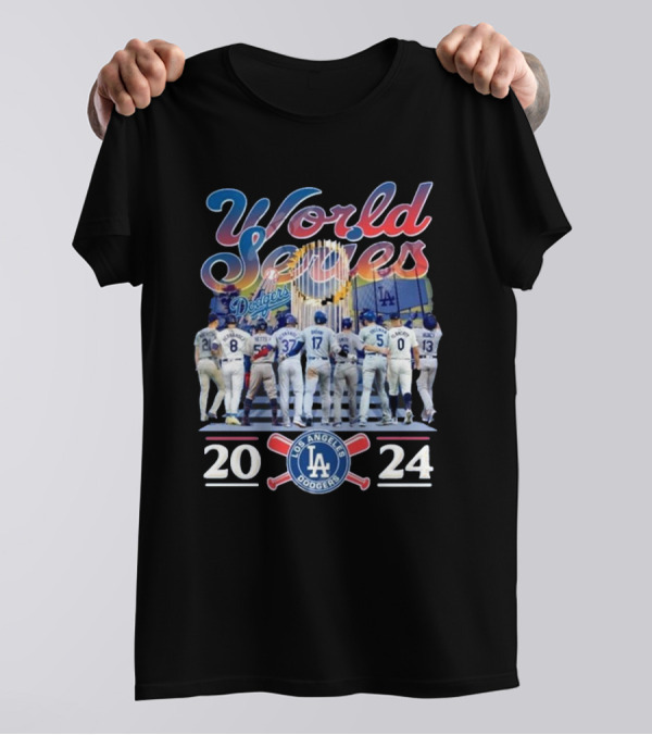 World Series 2024 Los Angeles Dodgers Champions T-Shirt