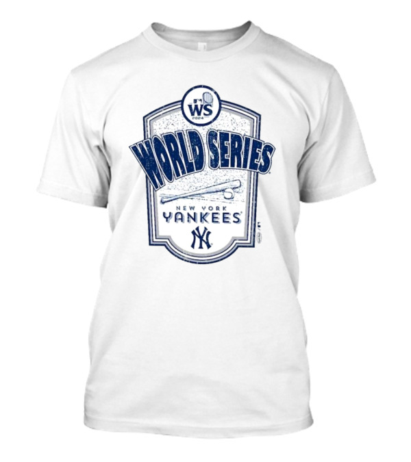 World Series 2024 New York Yankees American League Champions MLB Raglan Softhand T-Shirt