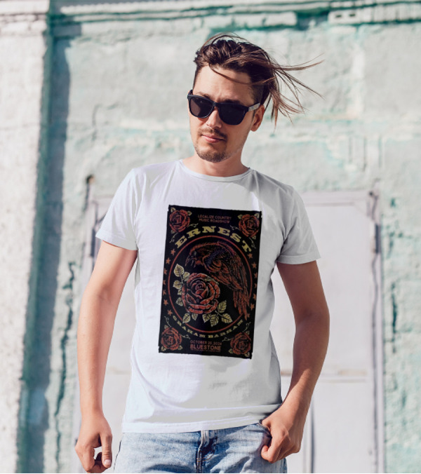 Legalize Country Music Roadshow Ernest Graham Barham October 25 2024 Bluestone T-Shirt