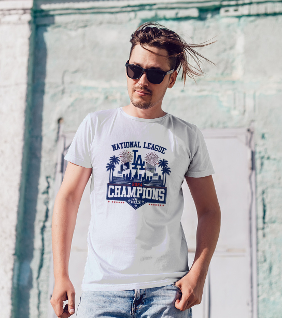 Los Angeles Dodgers 2024 National League Champions LA NLCS T-Shirt