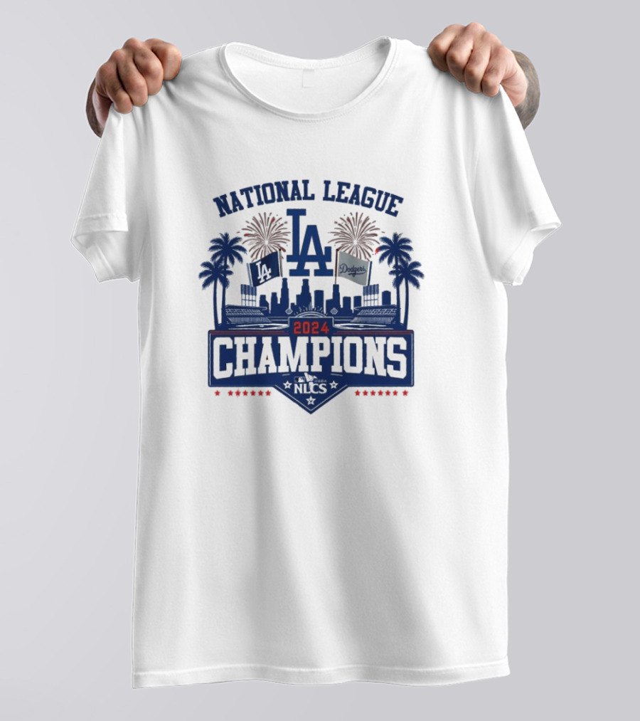 Los Angeles Dodgers 2024 National League Champions LA NLCS T-Shirt