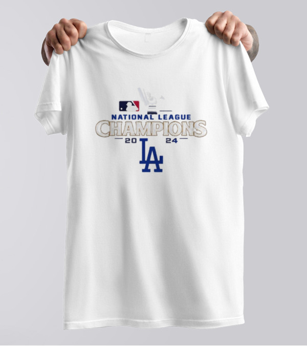 Los Angeles Dodgers 2024 National League Champions MLB T-Shirt
