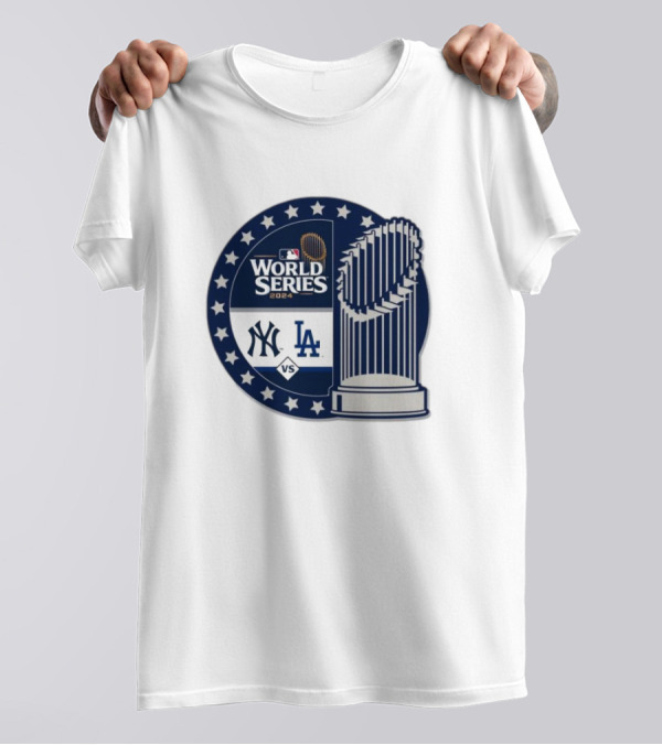 MLB 2024 World Series LA Dodgers Vs NY Yankees Matchup Collector Edition T-Shirt