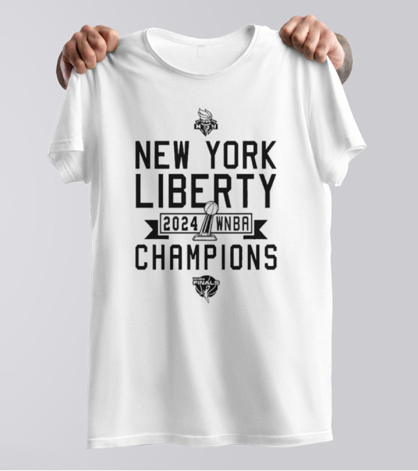 New York Liberty 2024 WNBA Finals Champions T-Shirt