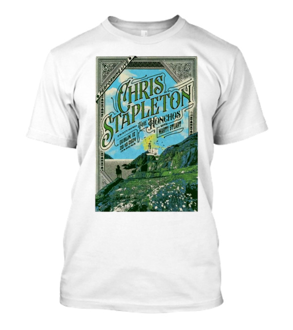 Chris Stapleton Featuring The Honchos With Marty Stuart Performing Live In Dublin IE 20/10/2024 T-Shirt