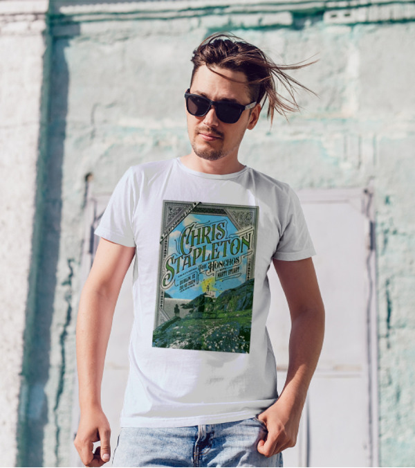 Chris Stapleton Featuring The Honchos With Marty Stuart Performing Live In Dublin IE 20/10/2024 T-Shirt