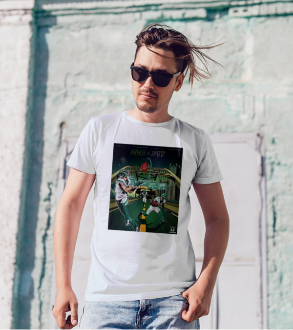 Week 7 New York Jets At Pittsburgh Steelers Oct 20 2024 NFL Showdown In Pittsburgh 9:20 PM T-Shirt
