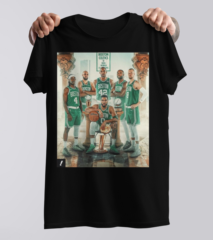 Boston Celtics 2024 World Champions Boston Title Defense Starts Tonight T-Shirt