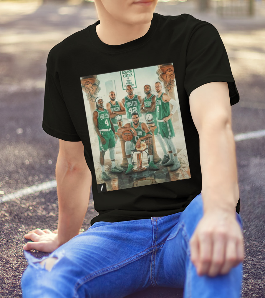 Boston Celtics 2024 World Champions Boston Title Defense Starts Tonight T-Shirt