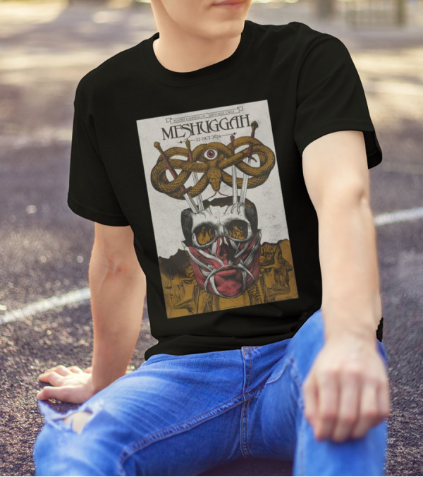 Meshuggah Teatro Caupolican Santiago Chile 22 Oct T-Shirt