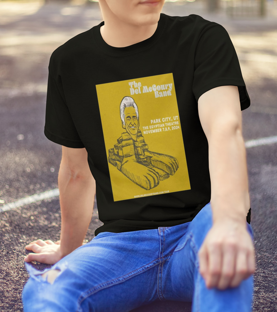 The Del McCoury Band Park City UT Egyptian Theatre November 7-9 T-Shirt