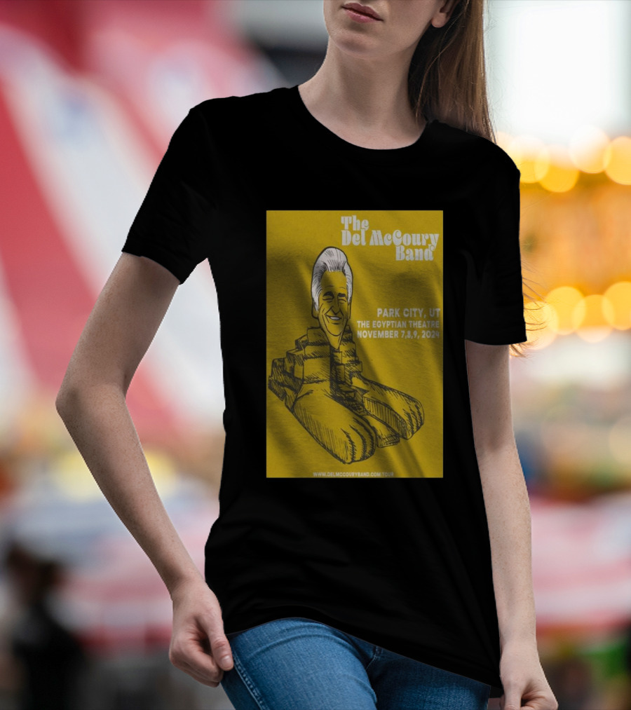 The Del McCoury Band Park City UT Egyptian Theatre November 7-9 T-Shirt