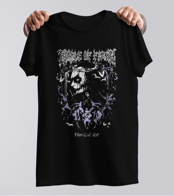 Cradle Of Filth BlackCraft Cult Dark Gothic Artwork Lord Filth T-Shirt