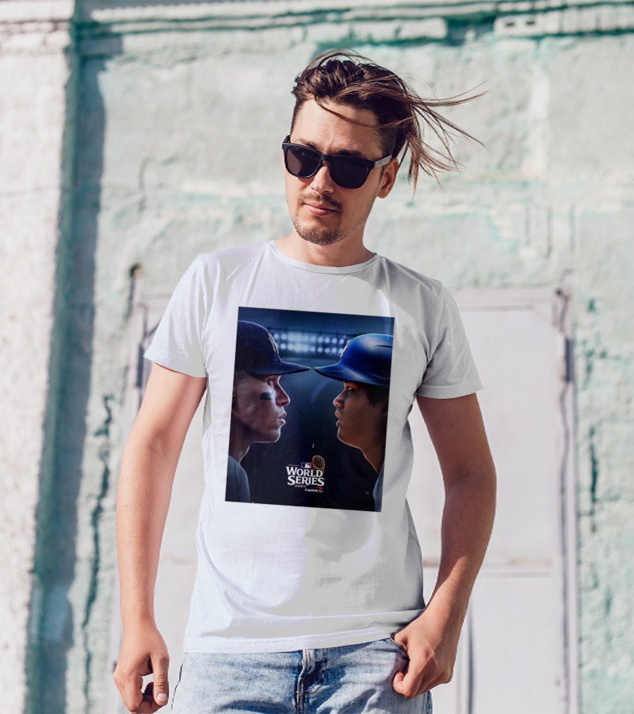 World Series 2024 Aaron Judge Shohei Ohtani Faceoff Baseball Stars T-Shirt