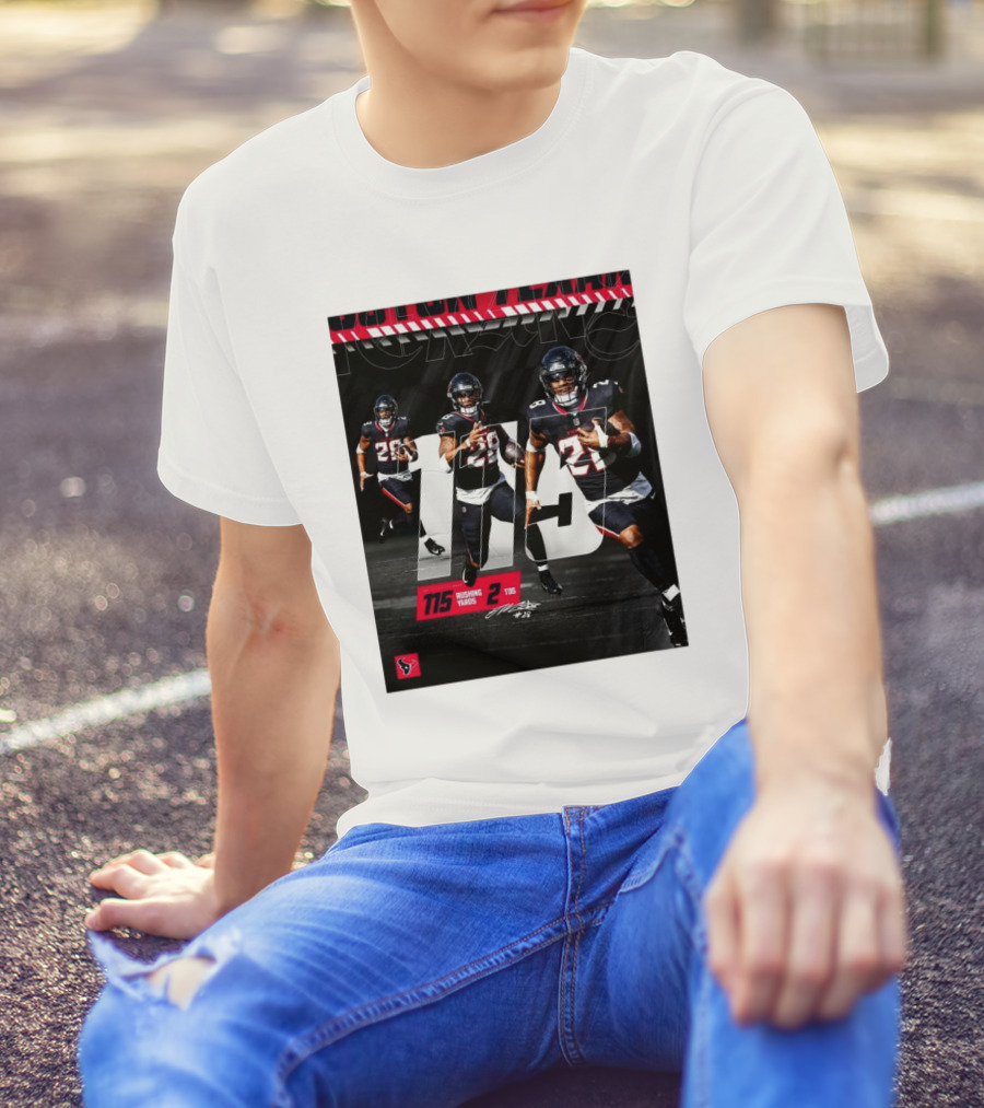 Houston Texans Joe Mixon 115 Rushing Yards 2 TDS T-Shirt