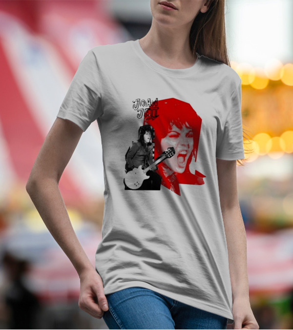 Kathleen Hanna Joan Jett Icon Painting T-Shirt