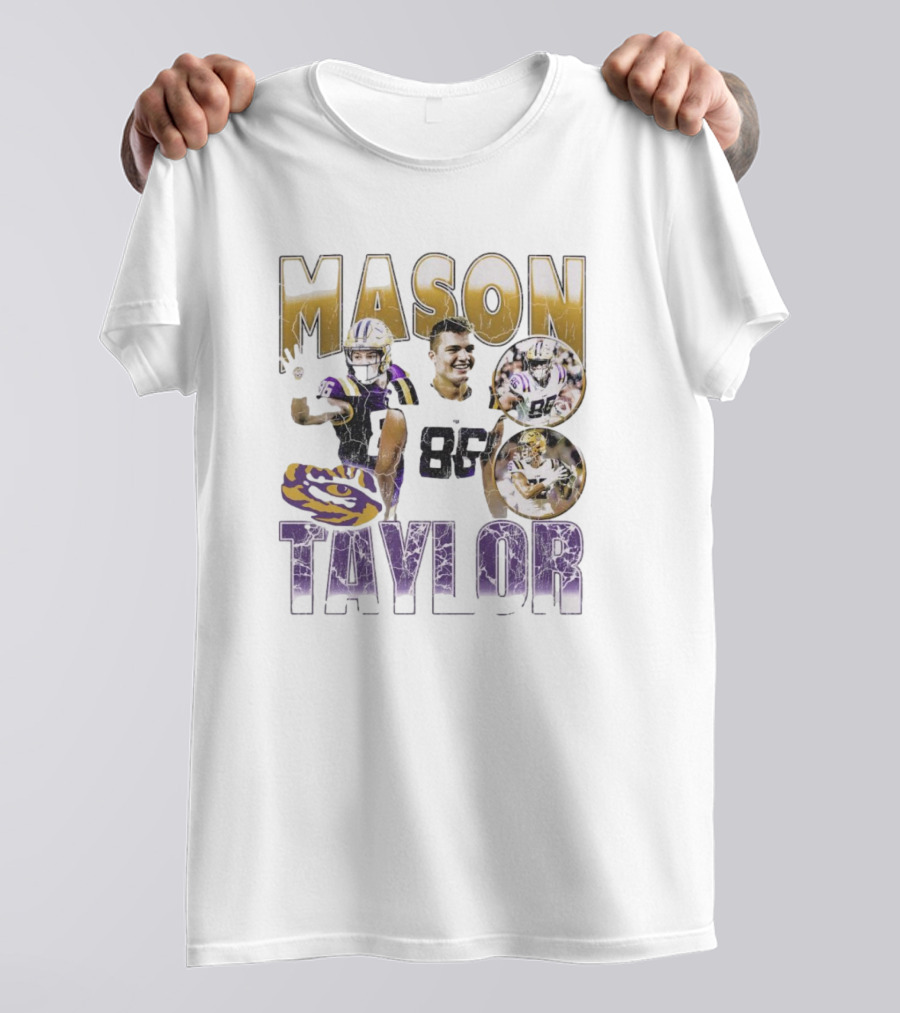 Mason Taylor LSU Tigers 89 Football 90s T-Shirt
