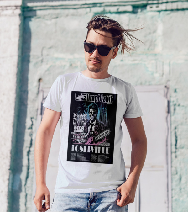 Limpbizkit UK And Europe 2025 Tour Loserville Hosted By Jon Carnage Bones Ecca Vandal Nanoface Karten OIO Featuring Riff Raff T-Shirt