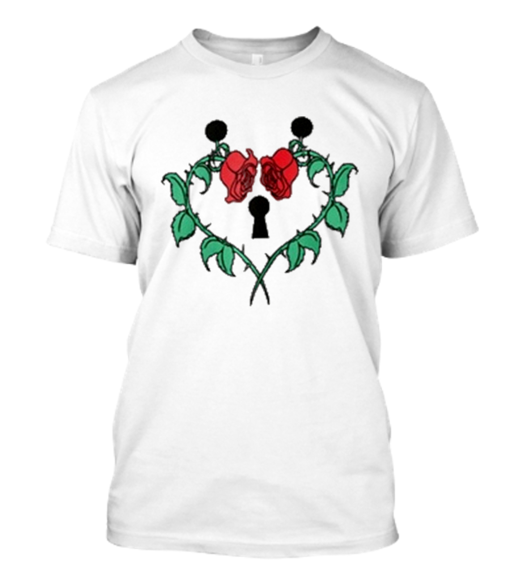 Xplr Protector Of Hearts 2024 Roses And Keyhole T-Shirt