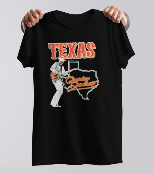 Texas Charley Crockett Cowboy Music T-Shirt