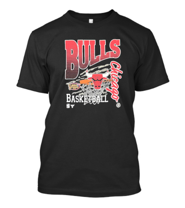 Chicago Bulls Basketball NBA Finals Vintage Mitchell And Ness T-Shirt