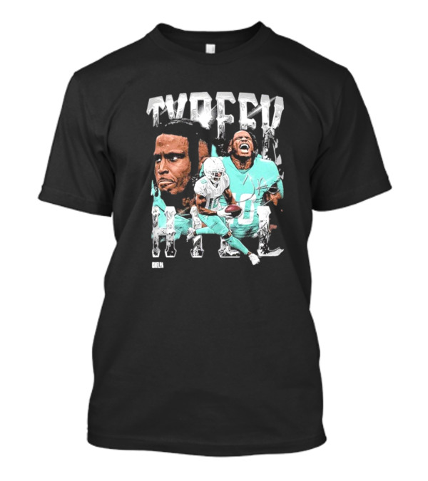 Tyreek Hill Miami Dolphins NFL Homage 2024 Signature T-Shirt