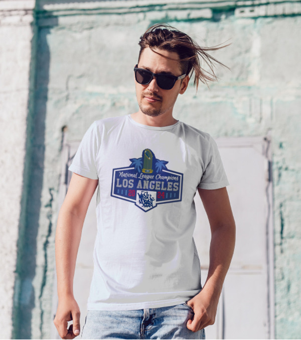 National League Champions Los Angeles West Coast 2024 MLB T-Shirt