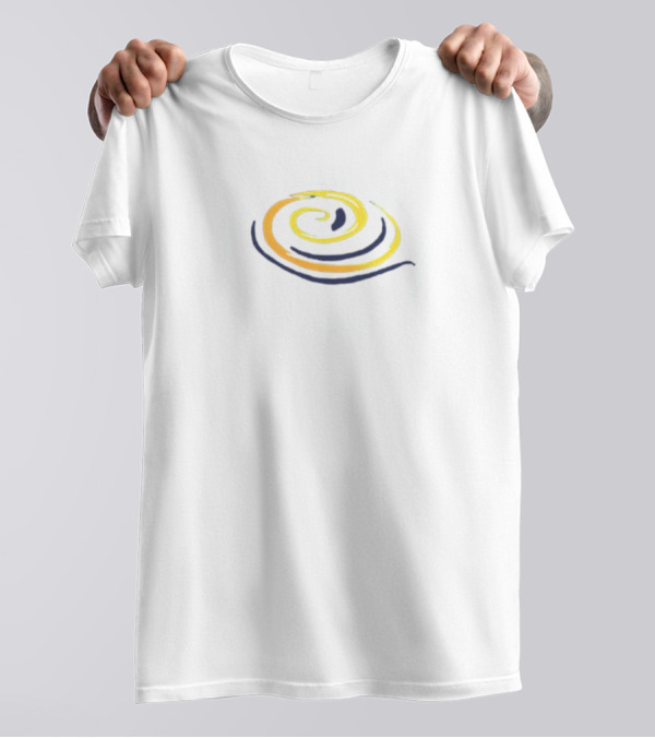 Rams Vikings Cursed Cinnamon Roll Spiral T-Shirt