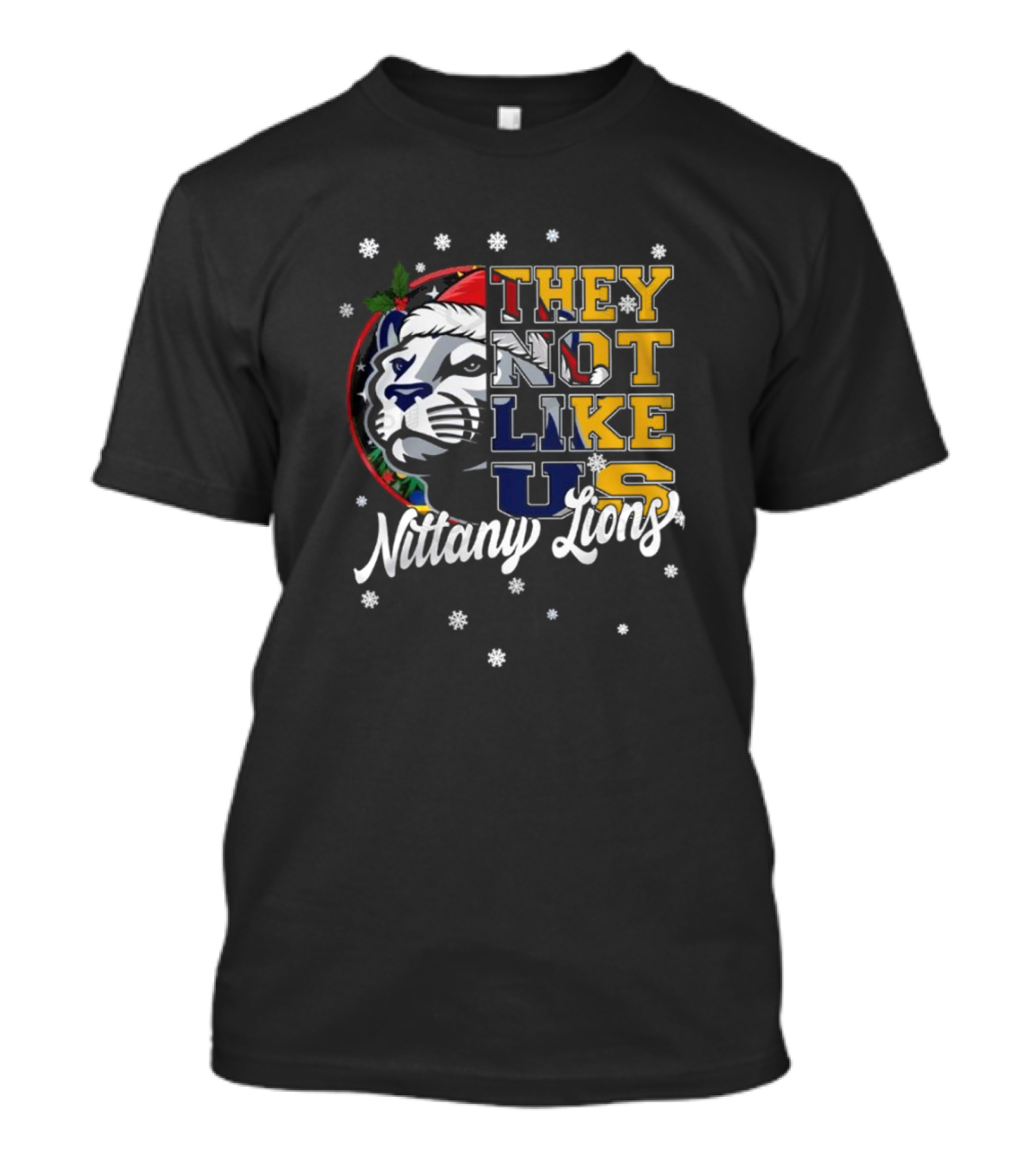 They Not Like Us Nittany Lions Christmas 2024 Penn State Nittany Lions T-Shirt