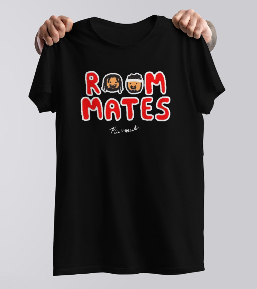 Roommates Playmaker NBA Paint Playful Character Heads T-Shirt