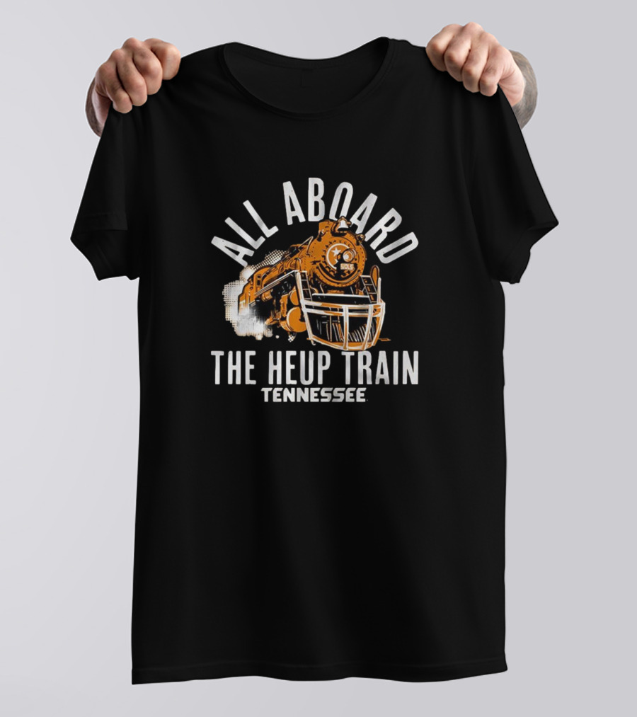 Tennessee Vols Football All Aboard The Heup Train T-Shirt