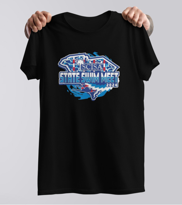 SCISA State Swim Meet 2024 South Carolina Championship Event T-Shirt