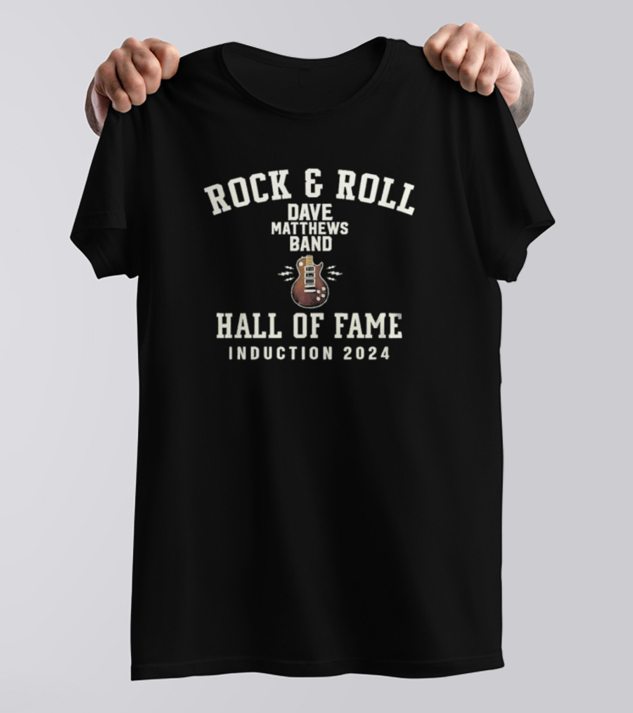 Rock And Roll Hall Of Fame Dave Matthews Band Induction T-Shirt