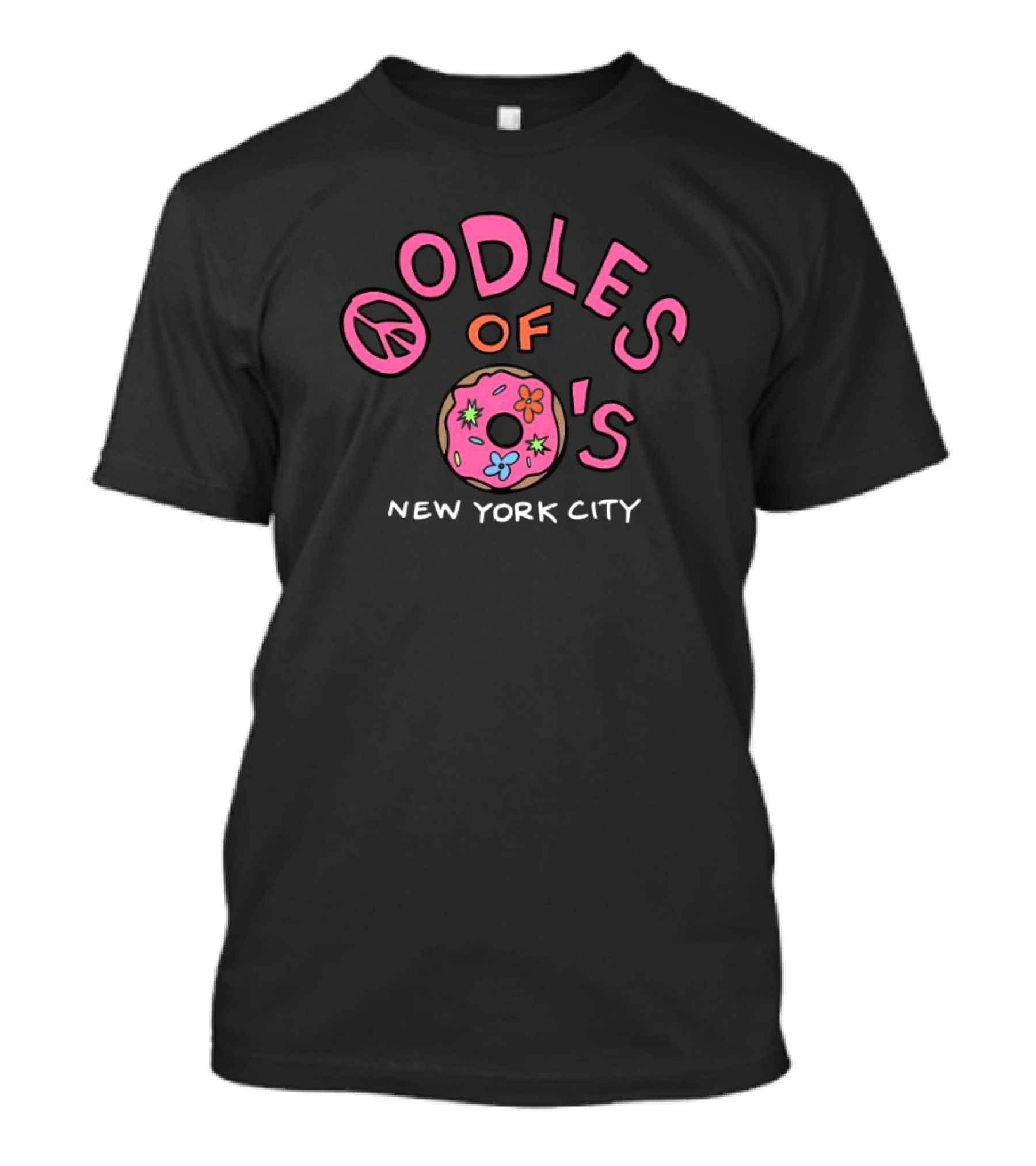 Oodles Of O's De La Soul New York City 2024 Donut T-Shirt