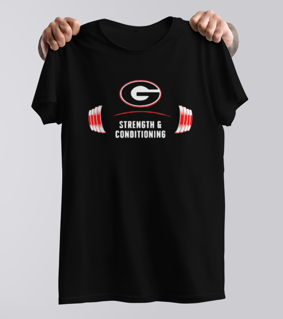 Ijan Robinson Uga Strength And Conditioning Georgia Bulldogs T-Shirt