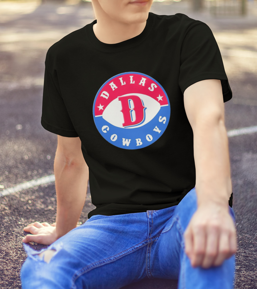 NFL X MLB Dallas Cowboys Texas Rangers Mashup T-Shirt